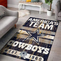 Dallas Cowboys NFL Football Floor Decor Rb7A8E7E8231 Teppich, Teppiche - Outdoor Teppich, Teppich Wohnzimmer, Küchenteppich, Kinderzimmer, Modern