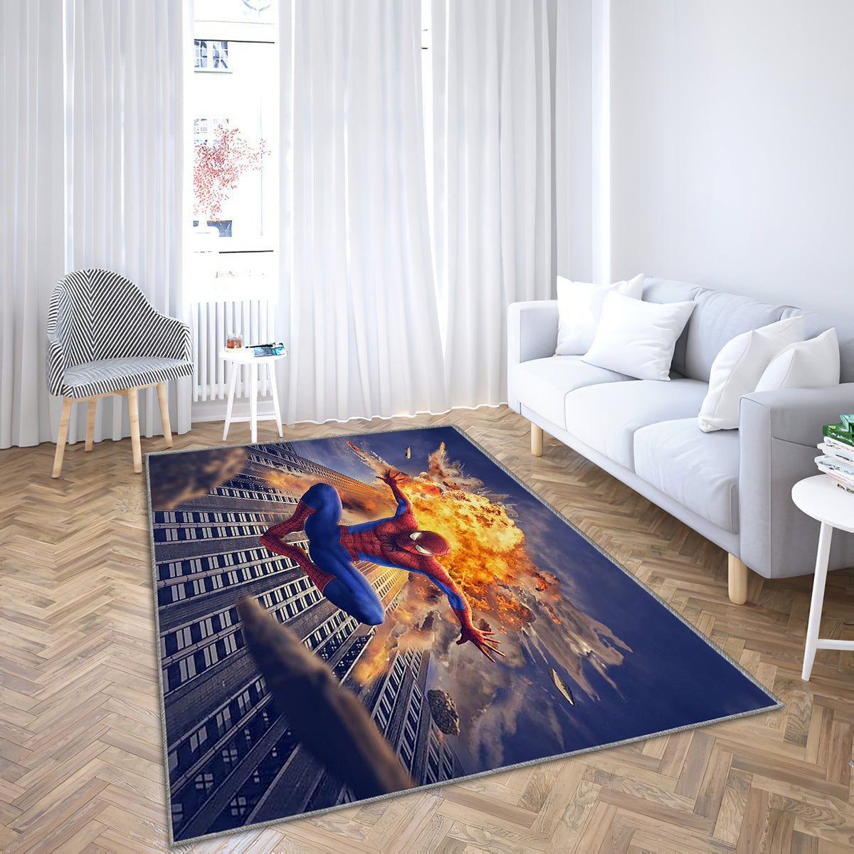 Spider Man Teppich, Teppiche - Gary Inthasan Outdoor Teppich, Teppich Wohnzimmer, Küchenteppich, Kinderzimmer, Modern