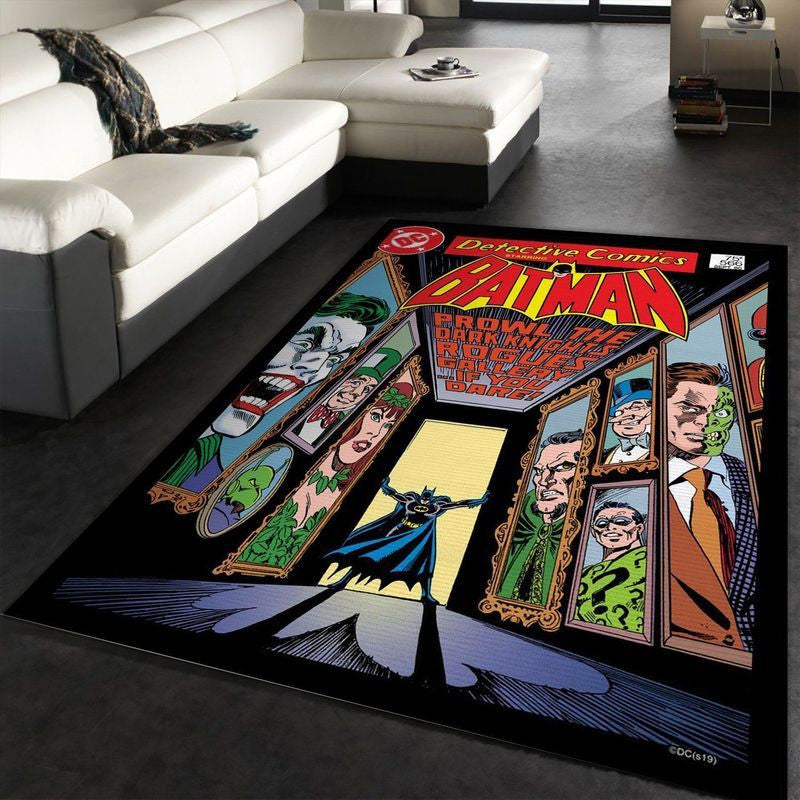 Batman Dark Knight Rogue-Galerie Teppich, Teppiche - Outdoor Teppich, Teppich Wohnzimmer, Küchenteppich, Kinderzimmer, Modern