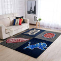 Bereich Detroit Tigers Bereich Detroit Pistons Bereich Detroit Red Wings Bereich Detroit Lions Fn261243 Teppich, Teppiche - Outdoor Teppich, Teppich Wohnzimmer, Küchenteppich, Kinderzimmer, Modern