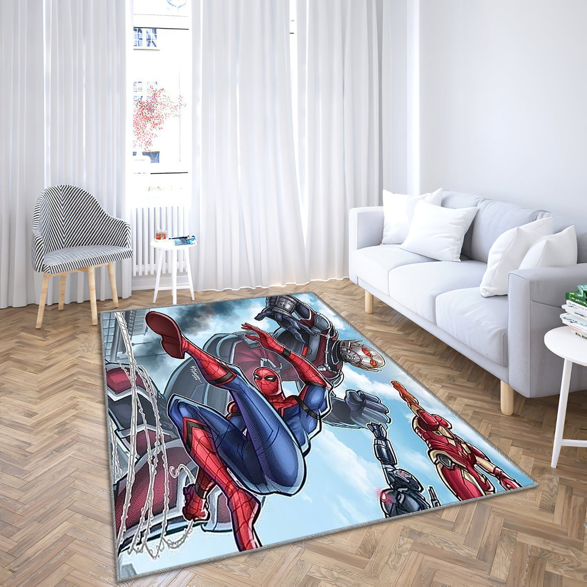 Spider Man Teppich, Teppiche - Outdoor Teppich, Teppich Wohnzimmer, Küchenteppich, Kinderzimmer, Modern