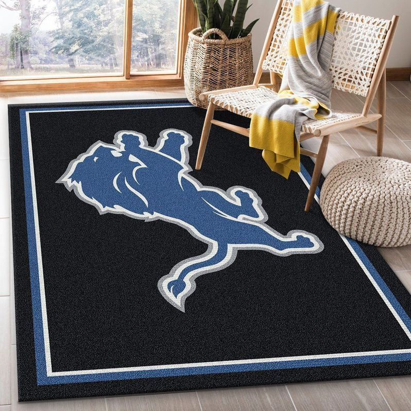 Detroit Lions Football NFL 22 Teppich, Teppiche - Outdoor Teppich, Teppich Wohnzimmer, Küchenteppich, Kinderzimmer, Modern
