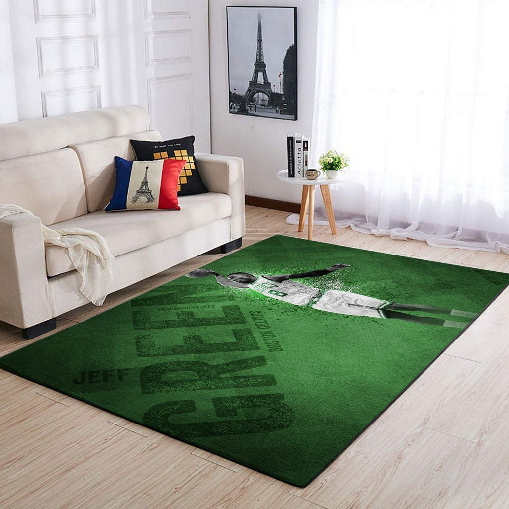 Boston Celtics Bereich NBA-Basketballteam Logo014 Teppich, Teppiche - Outdoor Teppich, Teppich Wohnzimmer, Küchenteppich, Kinderzimmer, Modern