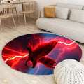 Adlervogel Teppich Rund, Teppiche - Outdoor Teppich Rund, Teppich Wohnzimmer, Carpet, Rug