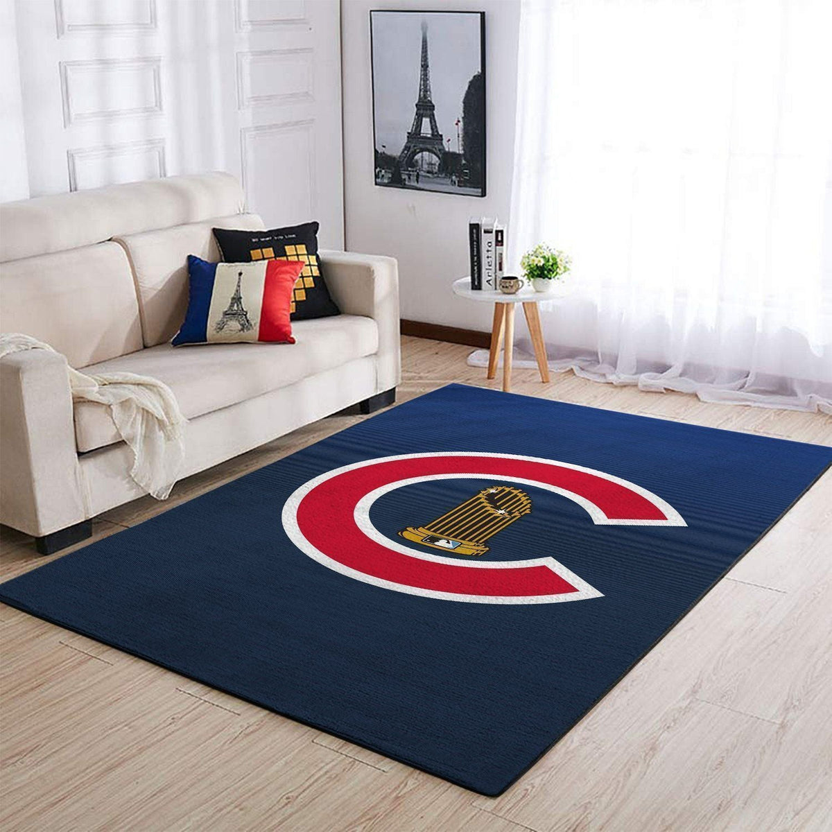 Chicago Cubs Bereich Mlb Baseball Team Logo013 Teppich, Teppiche - Outdoor Teppich, Teppich Wohnzimmer, Küchenteppich, Kinderzimmer, Modern