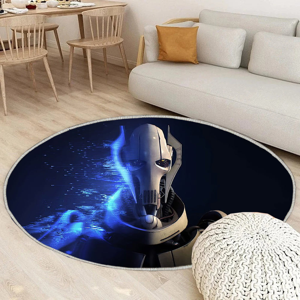 Star Wars Battlefront II Plakat Teppich Rund, Teppiche - Outdoor Teppich Rund, Teppich Wohnzimmer, Carpet, Rug