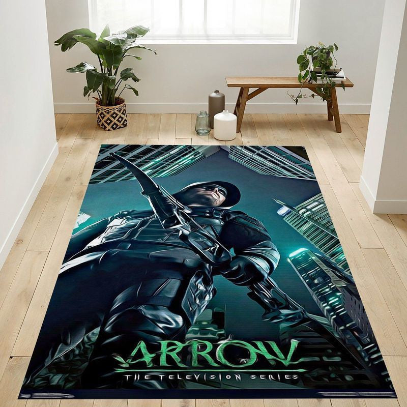 Dc Comics Tv Pfeiltaste und Schlafzimmer Teppich, Teppiche - Outdoor Teppich, Teppich Wohnzimmer, Küchenteppich, Kinderzimmer, Modern