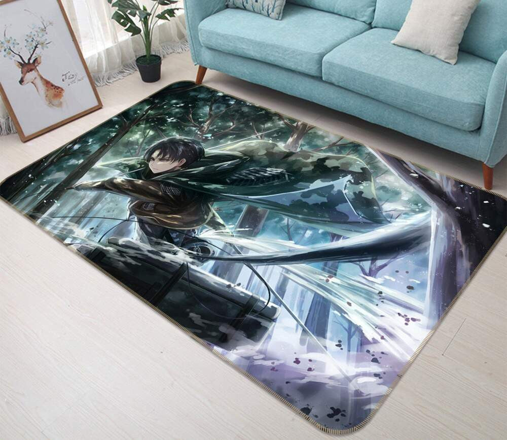 Angriff auf Titan Anime 27 Teppich, Teppiche - Outdoor Teppich, Teppich Wohnzimmer, Küchenteppich, Kinderzimmer, Modern