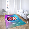 Eintracht Frankfurt hintergrund Teppich, Teppiche - Outdoor Teppich, Teppich Wohnzimmer, Küchenteppich, Kinderzimmer, Modern