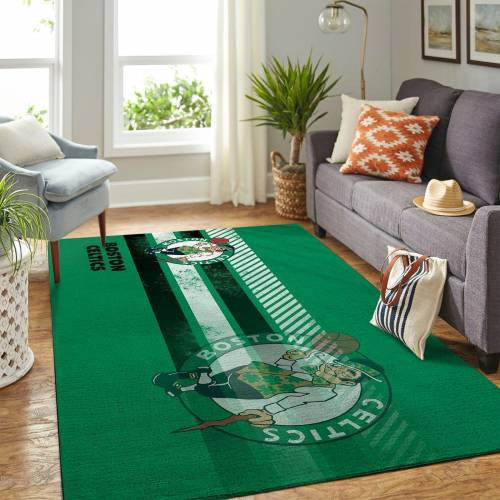 Boston Celtics Nba Area Team Logo Sport Teppich, Teppiche - Outdoor Teppich, Teppich Wohnzimmer, Küchenteppich, Kinderzimmer, Modern
