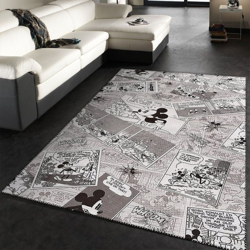 Süße Micky Maus Teppich, Teppiche - Outdoor Teppich, Teppich Wohnzimmer, Küchenteppich, Kinderzimmer, Modern