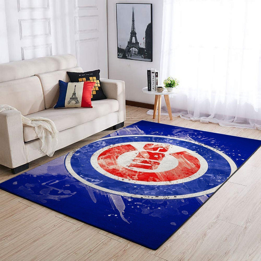 Chicago Cubs Bereich Mlb Baseball Team Logo014 Teppich, Teppiche - Outdoor Teppich, Teppich Wohnzimmer, Küchenteppich, Kinderzimmer, Modern