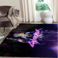 Cyberpunk 2077 Futuristischer Spielbereich Fn120127 Teppich, Teppiche - Outdoor Teppich, Teppich Wohnzimmer, Küchenteppich, Kinderzimmer, Modern
