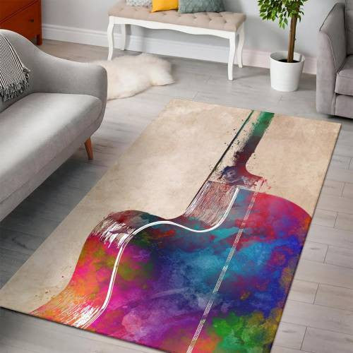 Gitarren-Schlafzimmer-Familien-Dekor Teppich, Teppiche - Outdoor Teppich, Teppich Wohnzimmer, Küchenteppich, Kinderzimmer, Modern