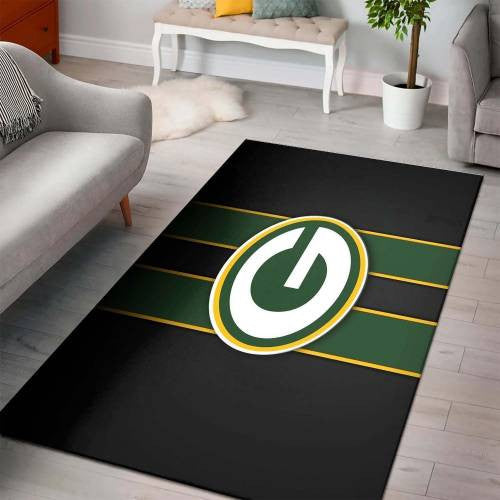 Green Bay Packers Area Nfl Football Team Logo002 Teppich, Teppiche - Outdoor Teppich, Teppich Wohnzimmer, Küchenteppich, Kinderzimmer, Modern