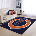 Chicago Bears Area Nfl Fußballmannschaft Logo004 Teppich, Teppiche - Outdoor Teppich, Teppich Wohnzimmer, Küchenteppich, Kinderzimmer, Modern