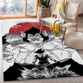 Dragon Ball Z Vegeta gegen Goku 002 Teppich, Teppiche - Outdoor Teppich, Teppich Wohnzimmer, Küchenteppich, Kinderzimmer, Modern