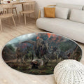 Das gefallene Königreich 1 Teppich Rund, Teppiche - Outdoor Teppich Rund, Teppich Wohnzimmer, Carpet, Rug