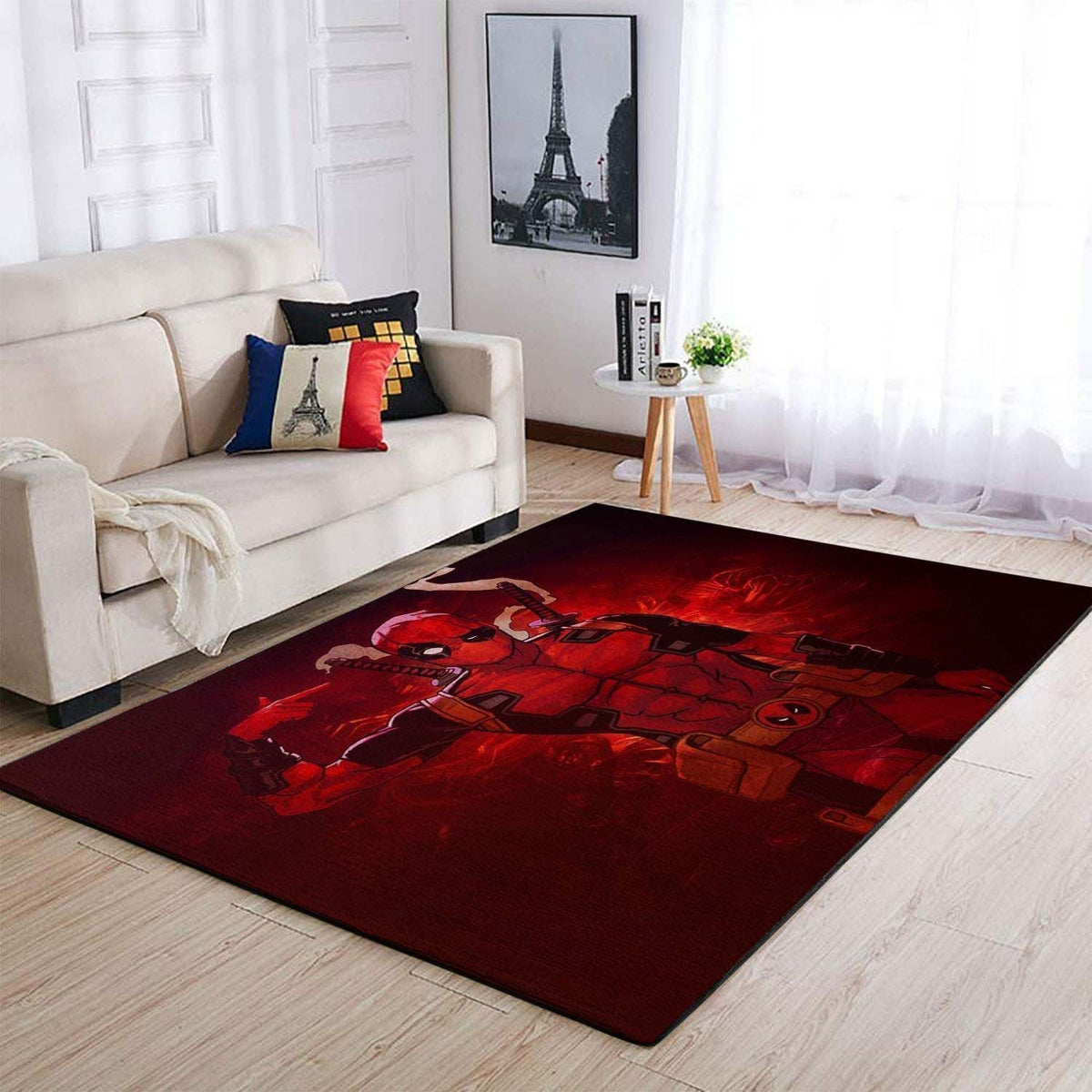 Deadpool Marvel Superhelden Bereich Marvel Dp91211 Teppich, Teppiche - Outdoor Teppich, Teppich Wohnzimmer, Küchenteppich, Kinderzimmer, Modern