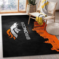 Denver Broncos NFL 33 Teppich, Teppiche - Outdoor Teppich, Teppich Wohnzimmer, Küchenteppich, Kinderzimmer, Modern