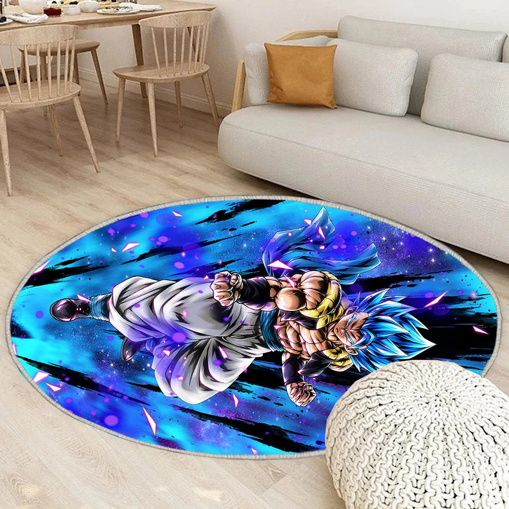 Die ultimative Fusion Teppich Rund, Teppiche - dbz Outdoor Teppich Rund, Dragon Ball Teppich Wohnzimmer, Carpet, Rug