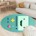 BMO Bildschirm Teppich Rund, Teppiche - Abenteuer Outdoor Teppich Rund, Abenteuer Zeit Teppich Wohnzimmer, Carpet, Rug