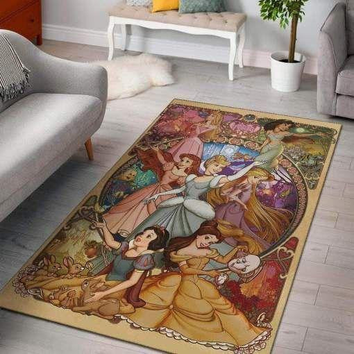 Disney Prinzessinnenbereich Fn051216 Teppich, Teppiche - Outdoor Teppich, Teppich Wohnzimmer, Küchenteppich, Kinderzimmer, Modern