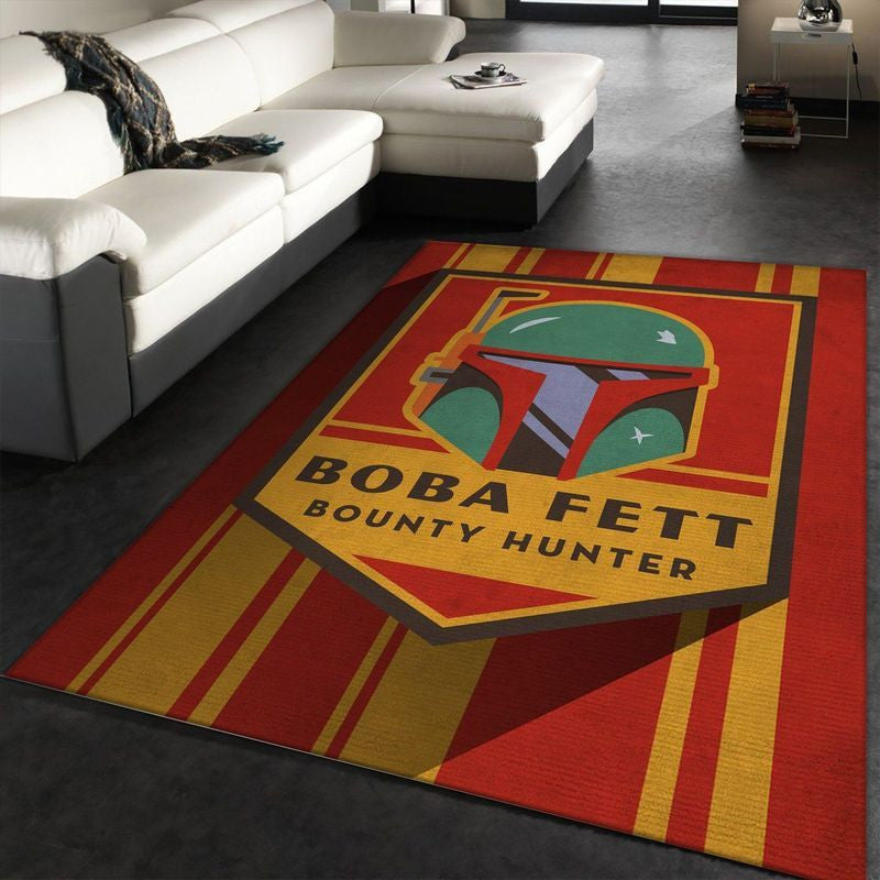 Bob Fett Teppich, Teppiche - Outdoor Teppich, Teppich Wohnzimmer, Küchenteppich, Kinderzimmer, Modern