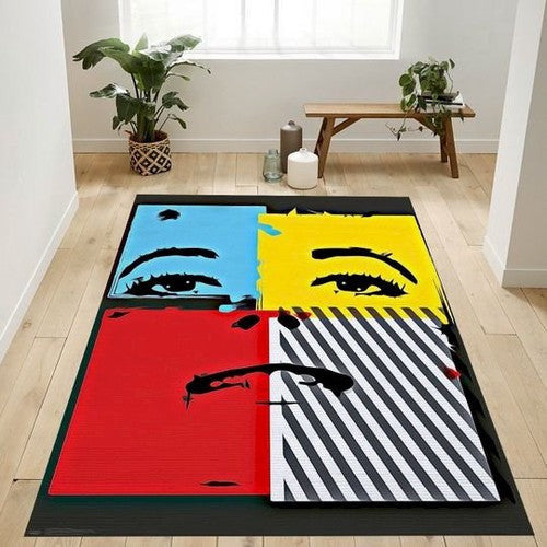Mutige Farbe Frau Schlafzimmer US Dekorbereich Teppich, Teppiche - Outdoor Teppich, Teppich Wohnzimmer, Küchenteppich, Kinderzimmer, Modern