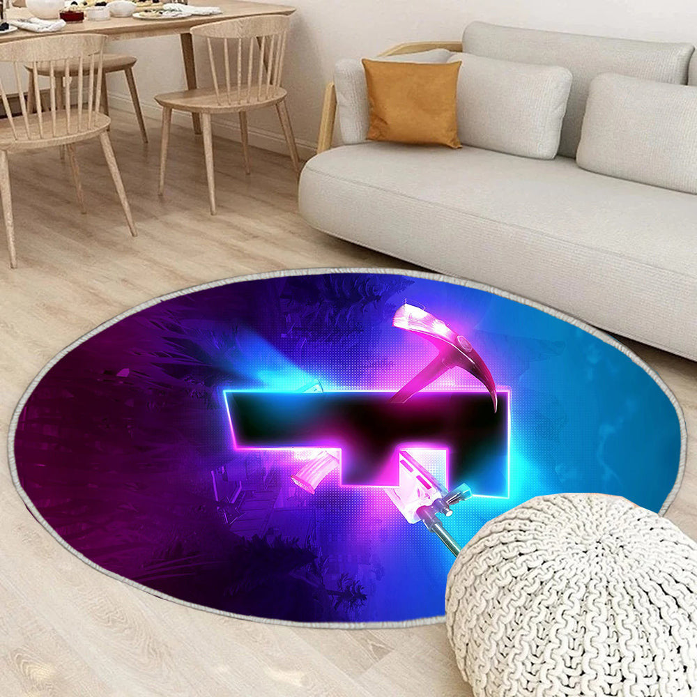 vierzehn Tage Teppich Rund, Teppiche - Logo Outdoor Teppich Rund, Spiele Teppich Wohnzimmer, Carpet, Rug