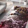 Avengers Age Ultron Marvel Comics Superheld Teppich, Teppiche - Outdoor Teppich, Teppich Wohnzimmer, Küchenteppich, Kinderzimmer, Modern