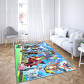 Alles Gute zum sechsten Jahrestag Teppich, Teppiche - Pokémon GO Outdoor Teppich, Teppich Wohnzimmer, Küchenteppich, Kinderzimmer, Modern
