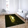 Fortnite gelbes Logo gelbe Neonlichter Teppich, Teppiche - Outdoor Teppich, Teppich Wohnzimmer, Küchenteppich, Kinderzimmer, Modern