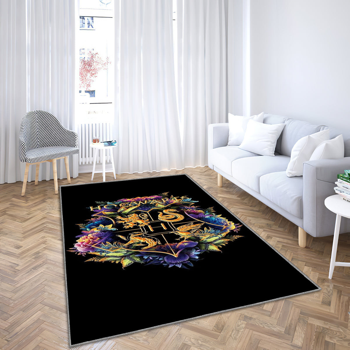Galaxy PS Teppich, Teppiche - Harry Potter Outdoor Teppich, Hogwarts Teppich Wohnzimmer, Küchenteppich, Kinderzimmer, Modern