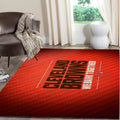 Cleveland Browns Area Nfl Football Team Logo009 Teppich, Teppiche - Outdoor Teppich, Teppich Wohnzimmer, Küchenteppich, Kinderzimmer, Modern