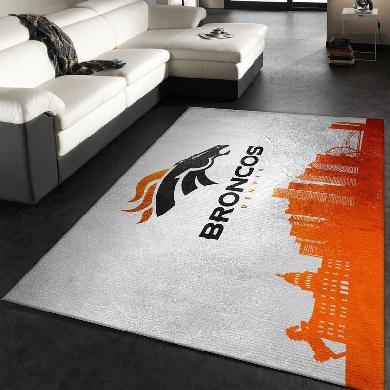 Denver Broncos NFL 29 Teppich, Teppiche - Outdoor Teppich, Teppich Wohnzimmer, Küchenteppich, Kinderzimmer, Modern