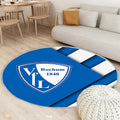 Vfl Bochum 1848 Fc Teppich Rund, Teppiche - Deutscher Fußballverein Outdoor Teppich Rund, Material Design Teppich Wohnzimmer, Carpet, Rug