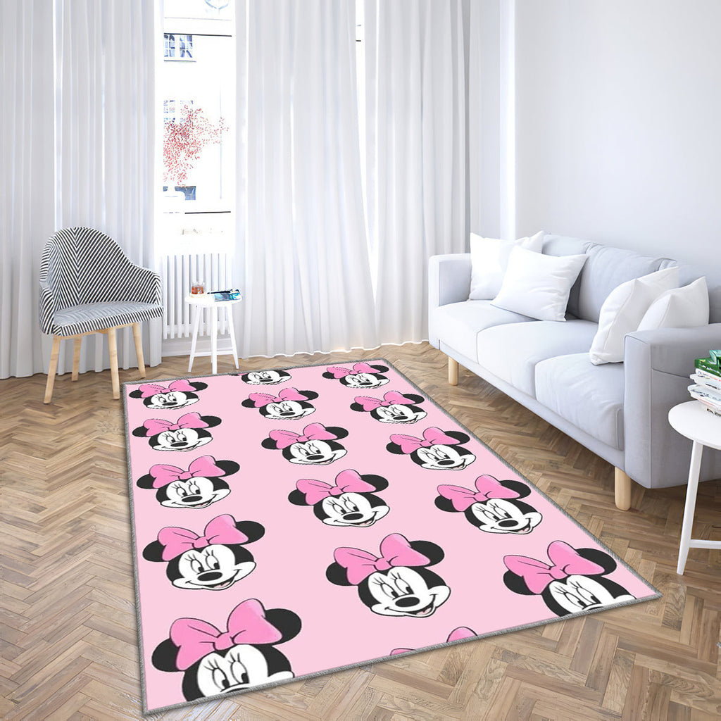 Minni Teppich, Teppiche - niedlich Outdoor Teppich, Disney Teppich Wohnzimmer, Küchenteppich, Kinderzimmer, Modern
