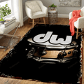 Dw Drum Drumswork Musik für Fans Teppich, Teppiche - Outdoor Teppich, Teppich Wohnzimmer, Küchenteppich, Kinderzimmer, Modern