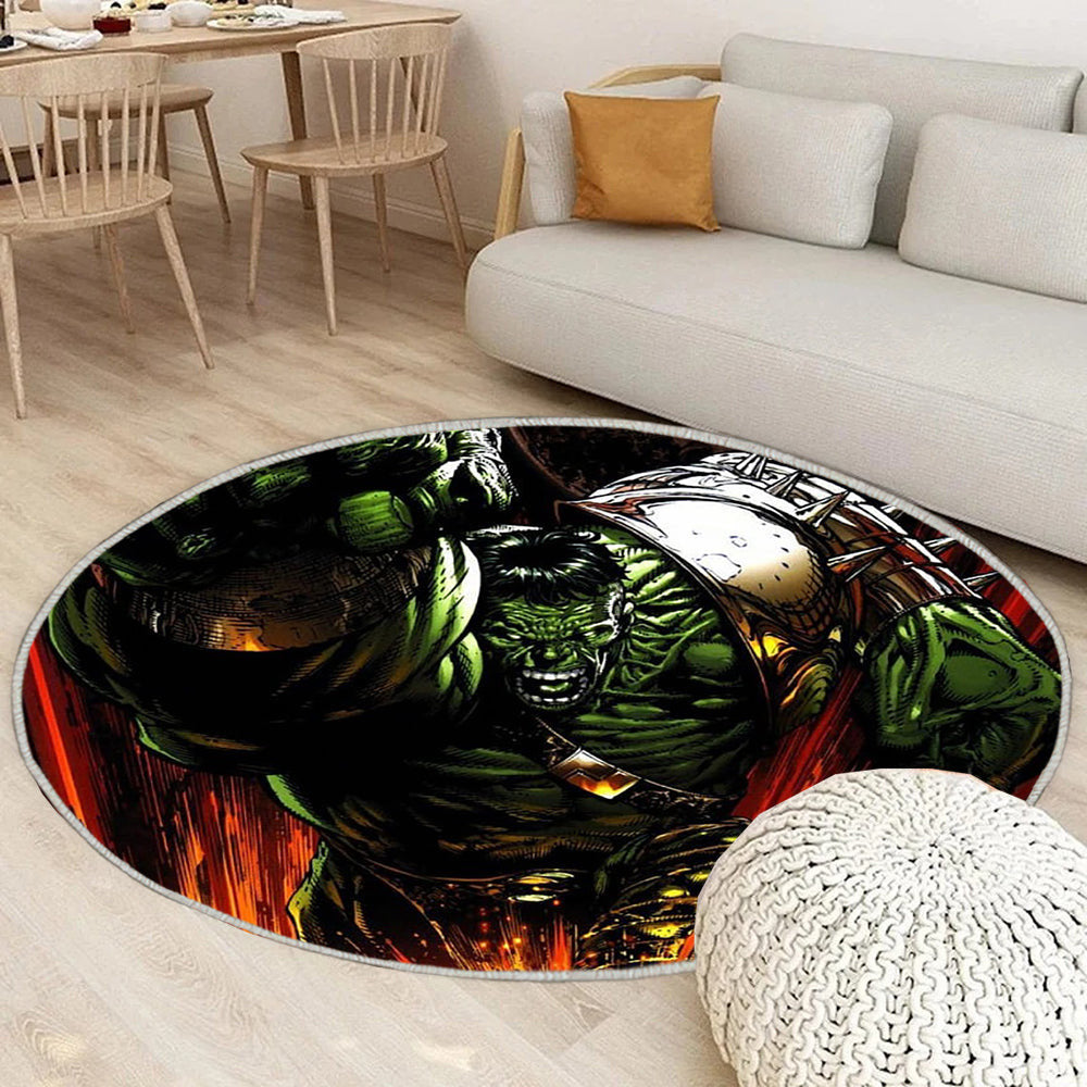 Weltkrieg Hulk Teppich Rund, Teppiche - unglaubliche masse Outdoor Teppich Rund, Teppich Wohnzimmer, Carpet, Rug