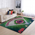 Cleveland Indians Area Mlb Baseball Team Logo004 Teppich, Teppiche - Outdoor Teppich, Teppich Wohnzimmer, Küchenteppich, Kinderzimmer, Modern