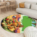 Scooby Doo Film Teppich Rund, Teppiche - Outdoor Teppich Rund, Teppich Wohnzimmer, Carpet, Rug