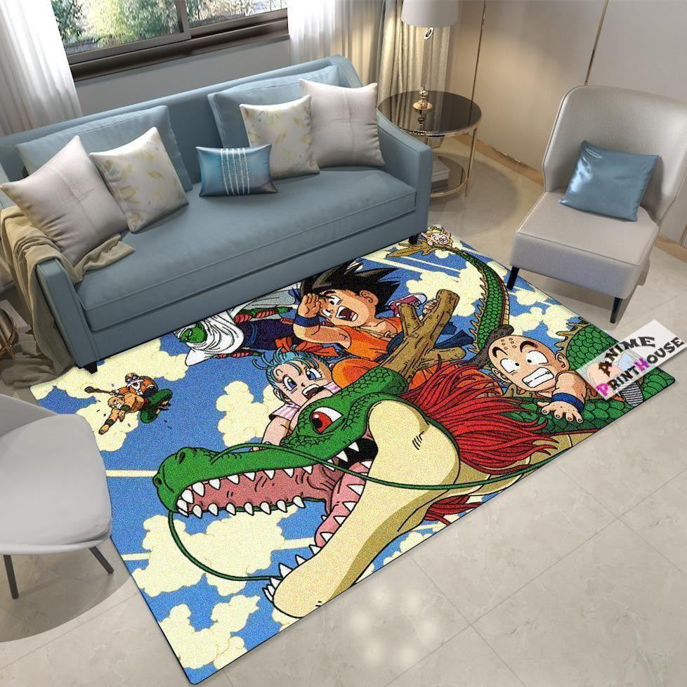 Dragon Ball Z Bereich Anime Teppich, Teppiche - Outdoor Teppich, Teppich Wohnzimmer, Küchenteppich, Kinderzimmer, Modern