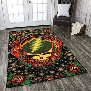 Grateful Dead Area Music Ofd 1911012 Teppich, Teppiche - Outdoor Teppich, Teppich Wohnzimmer, Küchenteppich, Kinderzimmer, Modern