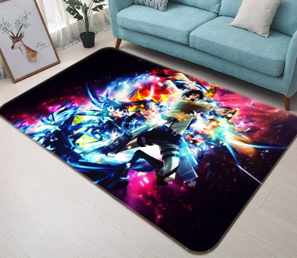Angriff auf Titan Anime 4 Teppich, Teppiche - Outdoor Teppich, Teppich Wohnzimmer, Küchenteppich, Kinderzimmer, Modern