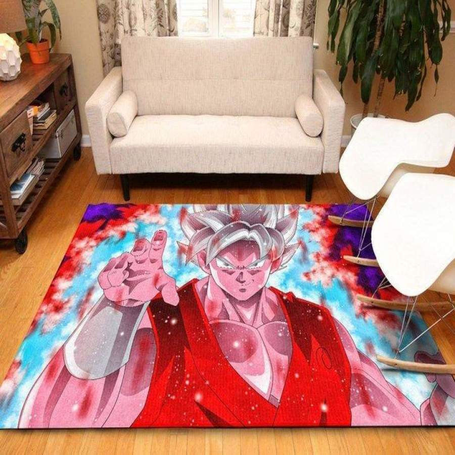 Dragon Ball Son Goku Film Bodendekoration D301015 Teppich, Teppiche - Outdoor Teppich, Teppich Wohnzimmer, Küchenteppich, Kinderzimmer, Modern