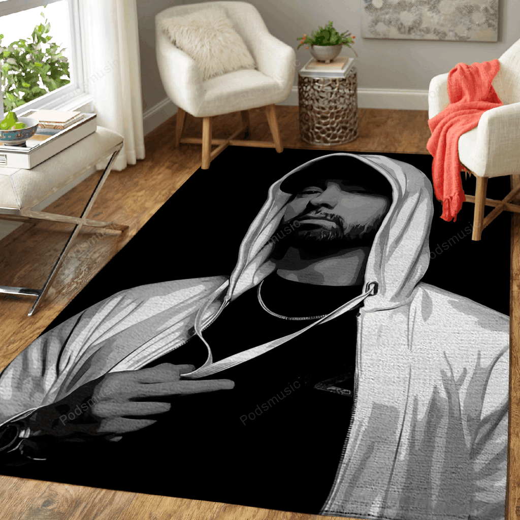 Eminem Rapper Musik Eminem für Fans Teppich, Teppiche - Outdoor Teppich, Teppich Wohnzimmer, Küchenteppich, Kinderzimmer, Modern