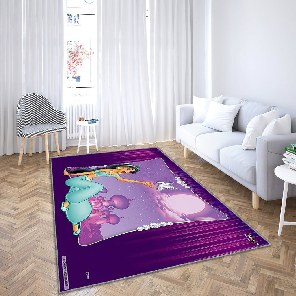 Prinzessin Jasmin Prinzessin Teppich, Teppiche - Disney Outdoor Teppich, Teppich Wohnzimmer, Küchenteppich, Kinderzimmer, Modern