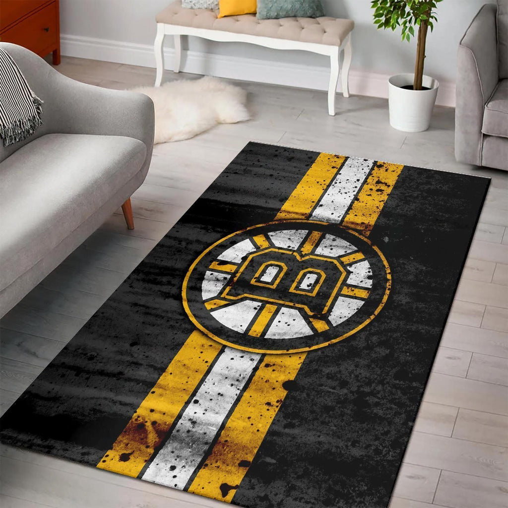 Boston Bruins Bereich Nhl Hockey2002209 Teppich, Teppiche - Outdoor Teppich, Teppich Wohnzimmer, Küchenteppich, Kinderzimmer, Modern