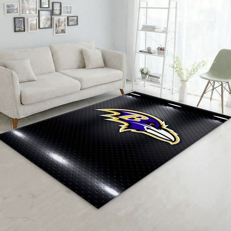 Baltimore Ravens NFL 22 Teppich, Teppiche - Outdoor Teppich, Teppich Wohnzimmer, Küchenteppich, Kinderzimmer, Modern